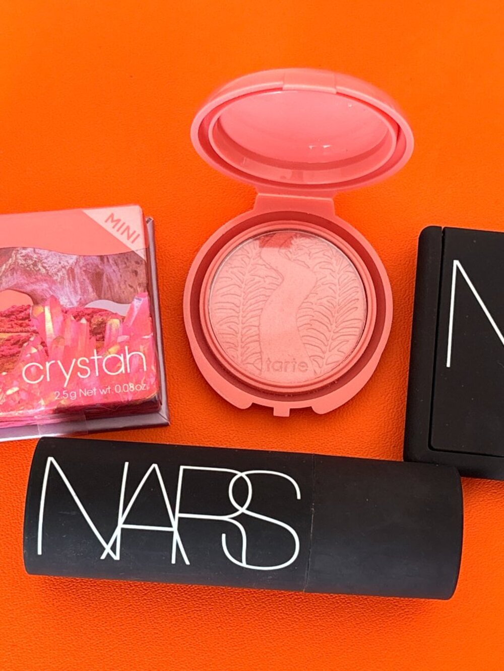 Pink Blush Bundle NARS Sex Appeal Orgasm Benefit Crystah RMS Tarte Mini Lot